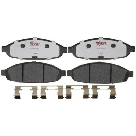 R/M Brakes BRAKE PADS OEM OE Replacement Hybrid Technology Includes Mounting Hardware EHT997H